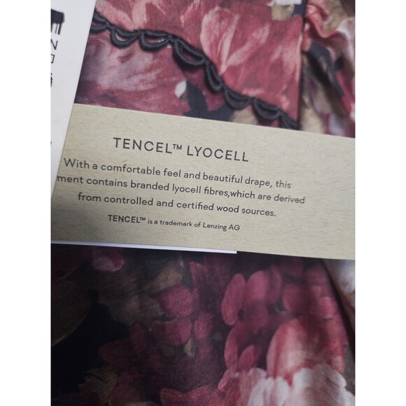 Sz 4 - Ever New Peyton Belted Long Sleeve Button Front Maxi Dress MSRP $209 - Picture 9 of 13